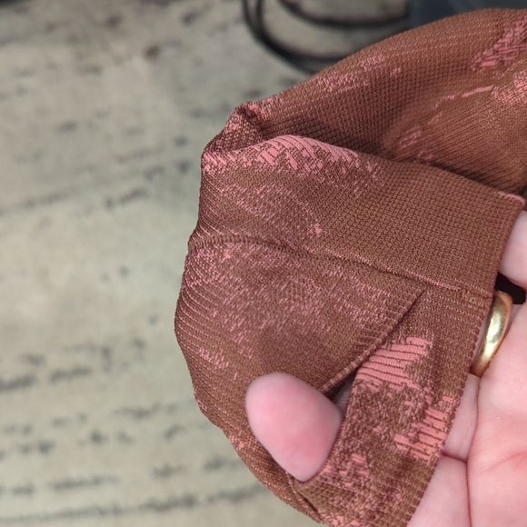 Lululemon Swiftly Tech Long Sleeve Shirt 2.0 *Race Length Shadow Bloom Roasted - Picture 7 of 8